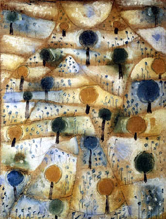 Paul Klee - Kleine rhythmische Landschaft