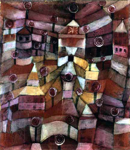 Paul Klee - Un jardin de roses