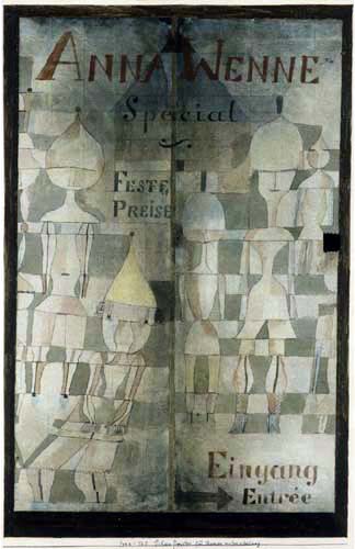 Paul Klee - Schaufenster für Damenunterbekleidung