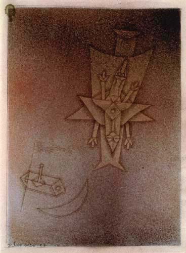 Paul Klee - Scène de chasse aérienne