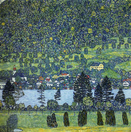 Gustav Klimt - Unterach am Attersee