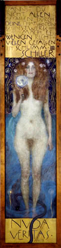 Gustav Klimt - Nuda Veritas