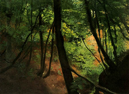 Gustav Klimt - In the forest