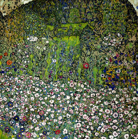 Gustav Klimt - Garden landscape