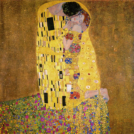 Gustav Klimt - Der Kuss outlet KR