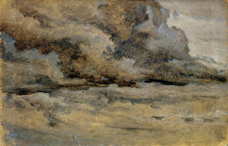 Christen Købke - Study of clouds