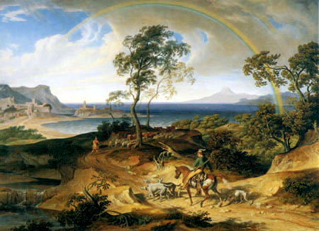Joseph Anton Koch - Landschaft nach einem Gewitter