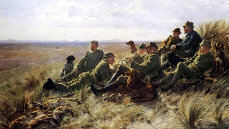 Peder Severin Krøyer - Hunters in Skagen