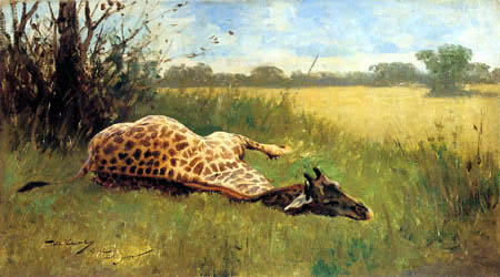 Wilhelm Kuhnert - Giraffe