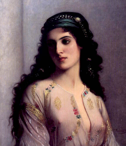 Charles Zacharie Landelle - Jewess from Tanger