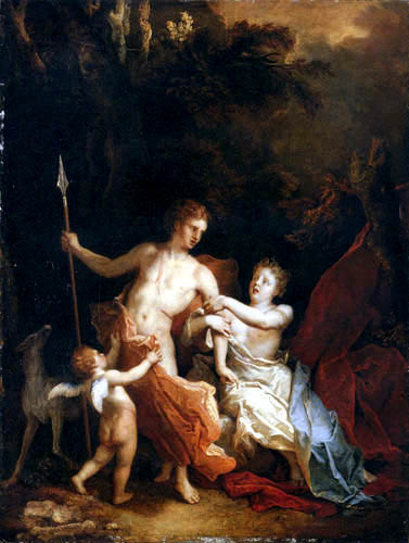 Nicolas de Largillière - Venus und Adonis