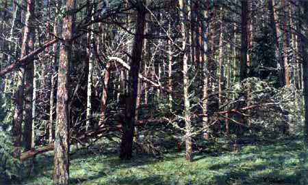 Walter Leistikow - Forest Thicket
