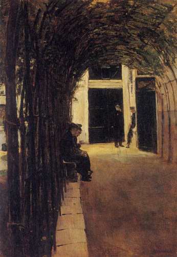 Max Liebermann - Old people's home, Amsterdam