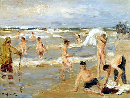 Max Liebermann - Boys Bathing