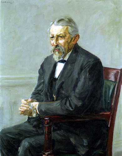 Max Liebermann - Portrait of Dr. Hermann Strebel