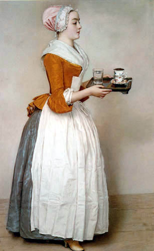 Jean-Etienne Liotard - La fille de chocolat