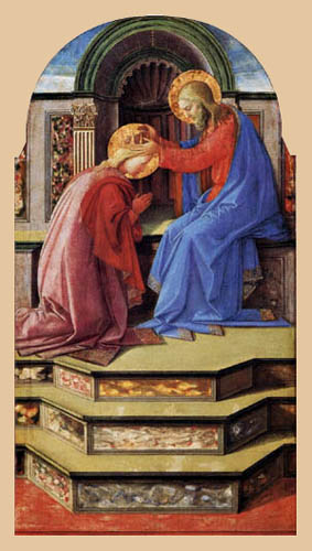 Fra Filippo Lippi - Coronation of Maria