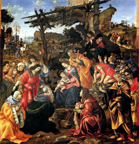 Fra Filippo Lippi - The Adoration of the Magi