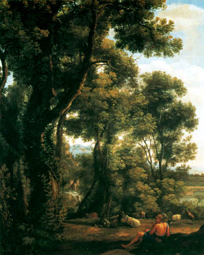 Claude Lorrain - The rest of the goatherd