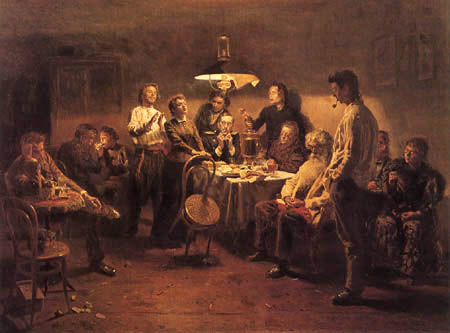 Vladimir Yegorovich Makovsky - Evening party