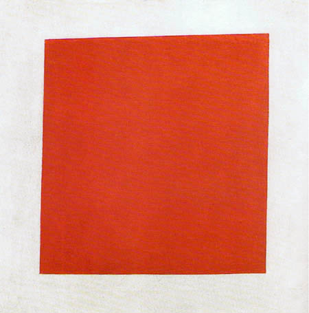 Kasimir Sewerinowitsch Malewitsch - Rotes Quadrat