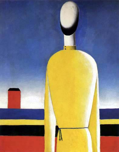 Kazimir Severinovich Malevich - Torso in Yellow Shirt