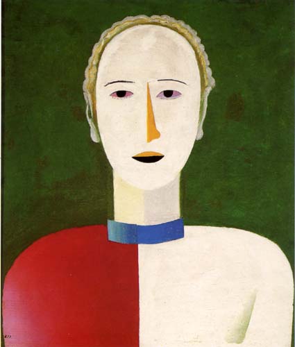 Kazimir Severinovich Malevich - Portrait of a Woman