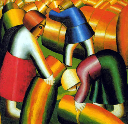 Kazimir Severinovich Malevich - The Harvest of the Century