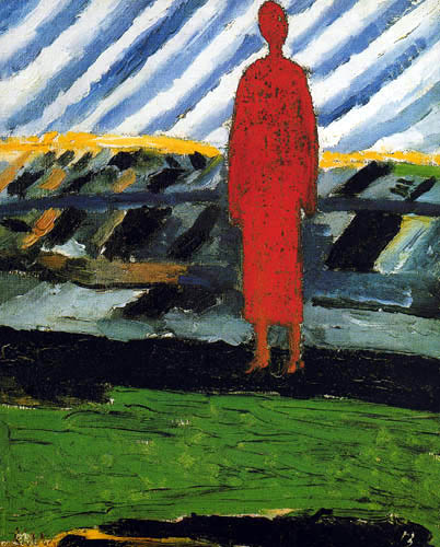 Kazimir Severinovich Malevich - Red Figure
