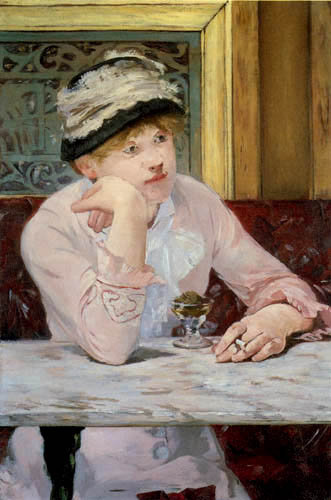 Edouard Manet - Der Pflaumenschnaps