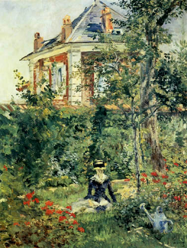 Edouard Manet - Im Garten von Bellevue