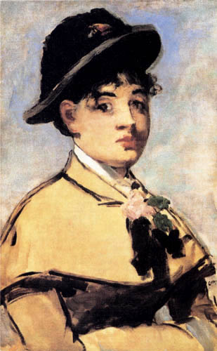Edouard Manet - Junge Frau mit Pelerine