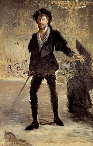 Edouard Manet - Faure in der Rolle des Hamlet