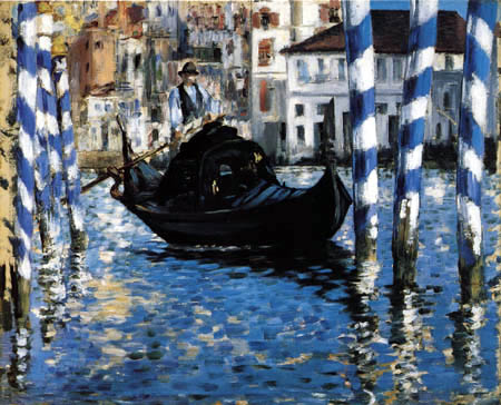 Edouard Manet - Canal Grande, Venedig