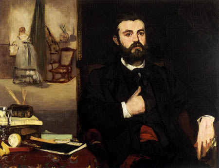 Edouard Manet - The Poet Zacharie Astruc