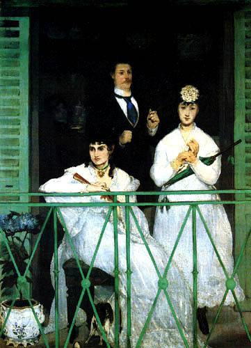 Edouard Manet - El Balcón