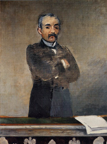 Edouard Manet - Porträt Georges Clemenceau