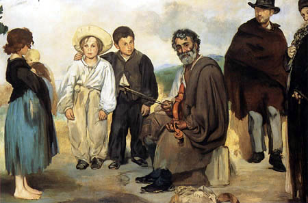 Edouard Manet - Der alte Musikant