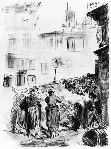 Edouard Manet - Die Barrikade