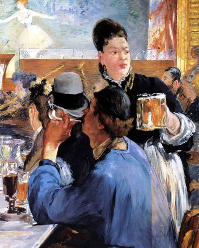 Edouard Manet - Ecke im Musik-Café