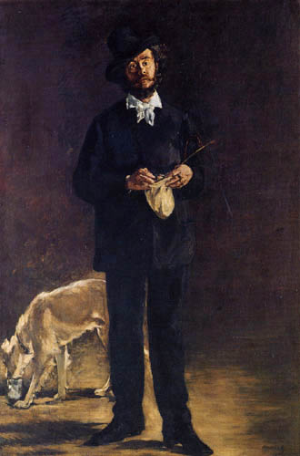 Edouard Manet - Porträt Marcellin Despoutin - Der Künstler