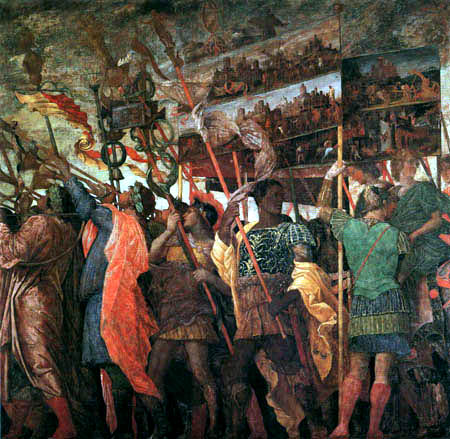 Andrea Mantegna - Triumphzug des Caesar