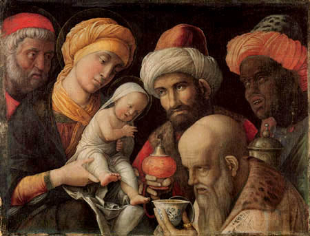 Andrea Mantegna - Adoration of the holy kings