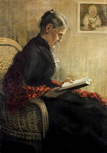 Franz Marc - Portrait of the mother