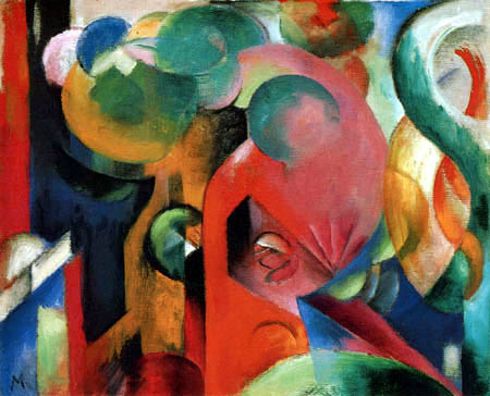Franz Marc - Small composition III