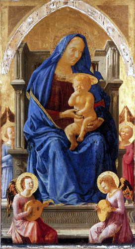 Masaccio (Tommaso di Ser ) - Madonna with child