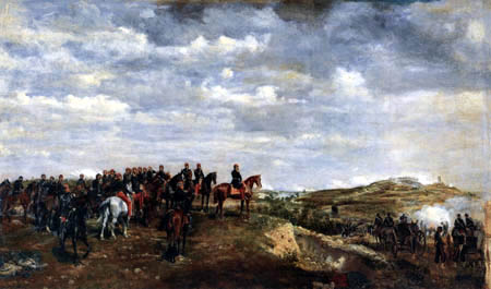 Jean L. E. Meissonier - Napoleon III. bei Salferino