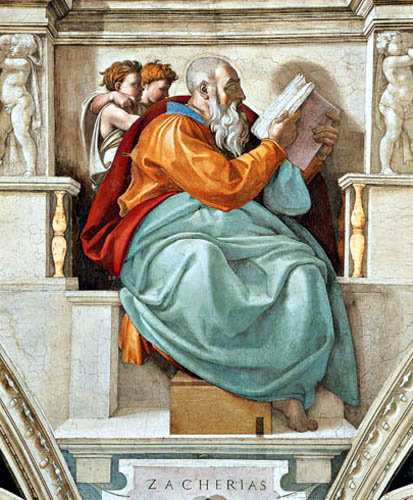 Michelangelo - The Prophet Zechariah