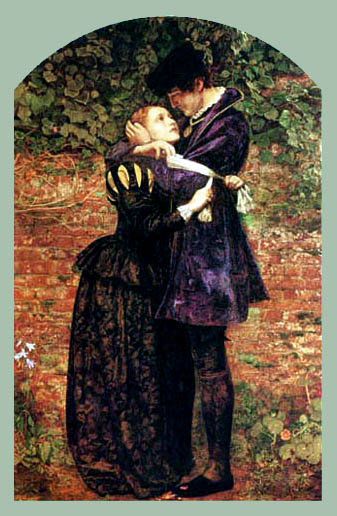 Sir John Everett Millais - Die Umarmung
