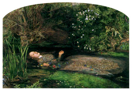 Sir John Everett Millais - Ophelia